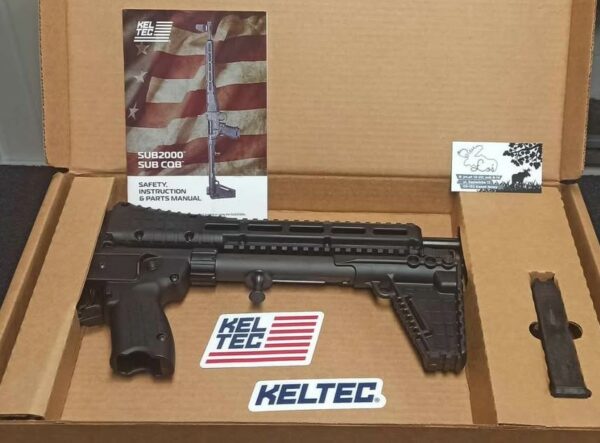 Karabinek 9×19 mm Kel-Tec SUB2000 czarny - obrazek 5